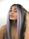 Lavender/Lilac Streaks