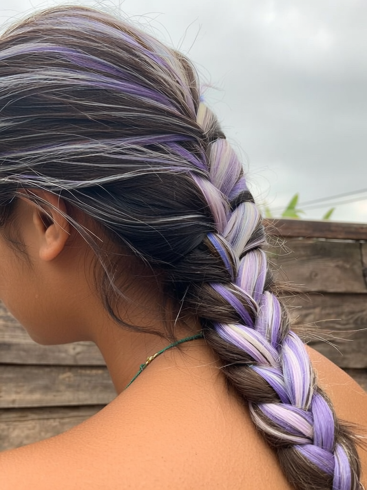 Lavender/Lilac Streaks