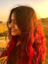Fiery Red Streaks