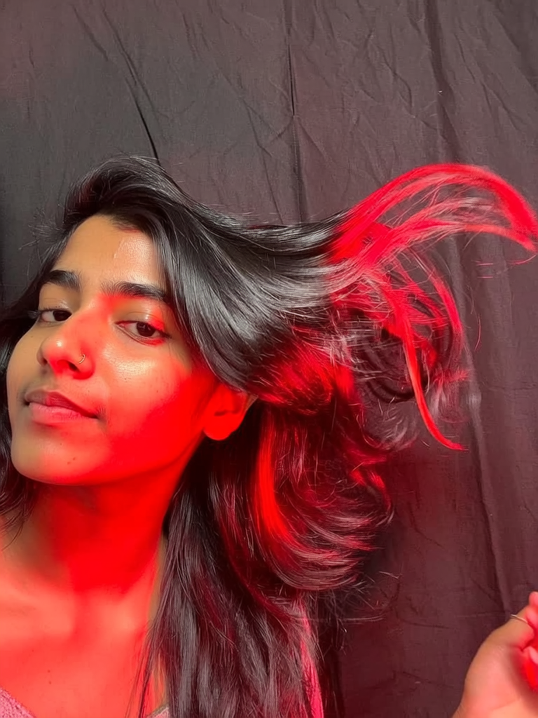 Fiery Red Streaks
